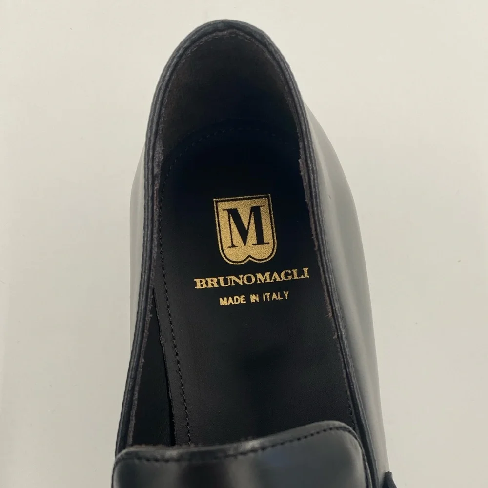 BRUNO MAGLI Men's Javier Black Calf
Loafer Shoes - Picture 8 of 10